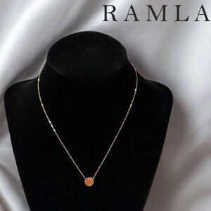 Lola Garnet January Birthstone Necklace